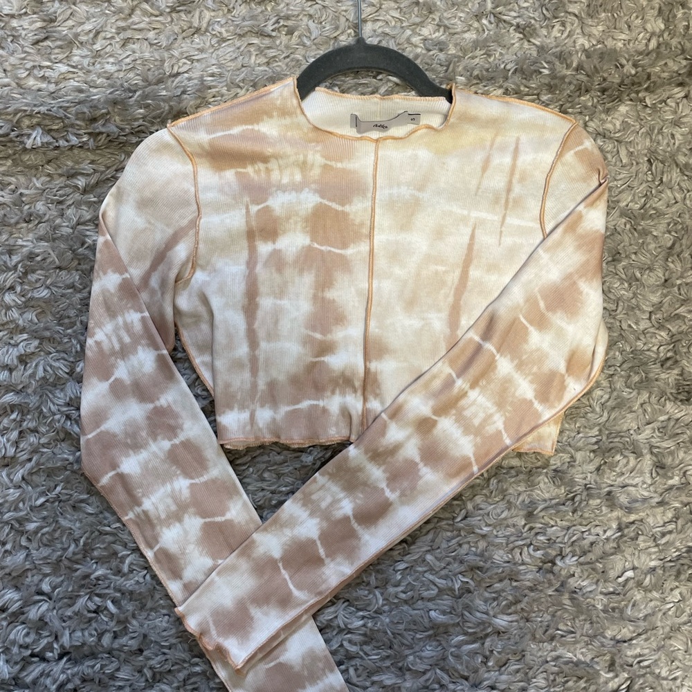 Adika Stitch Tye-Dye Crop Top